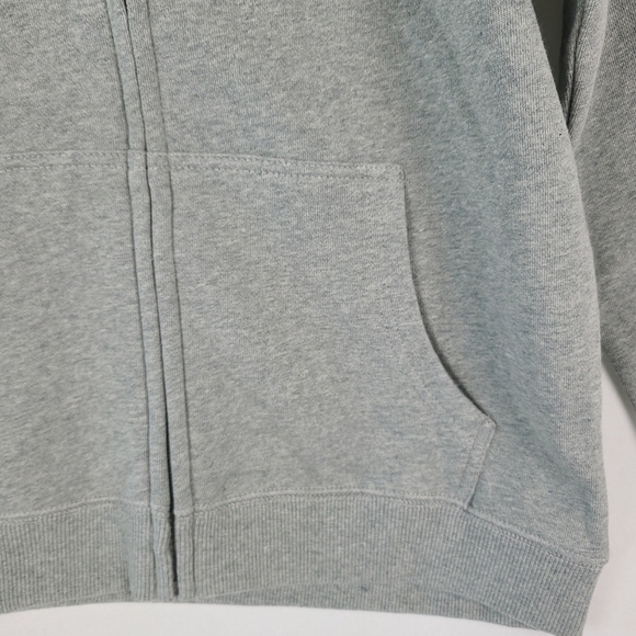 NEW Gymboree Jacket Kids Sz 10 Grey Zip Hooded SUPER SOFT MSRP $37 - Picture 3 of 6